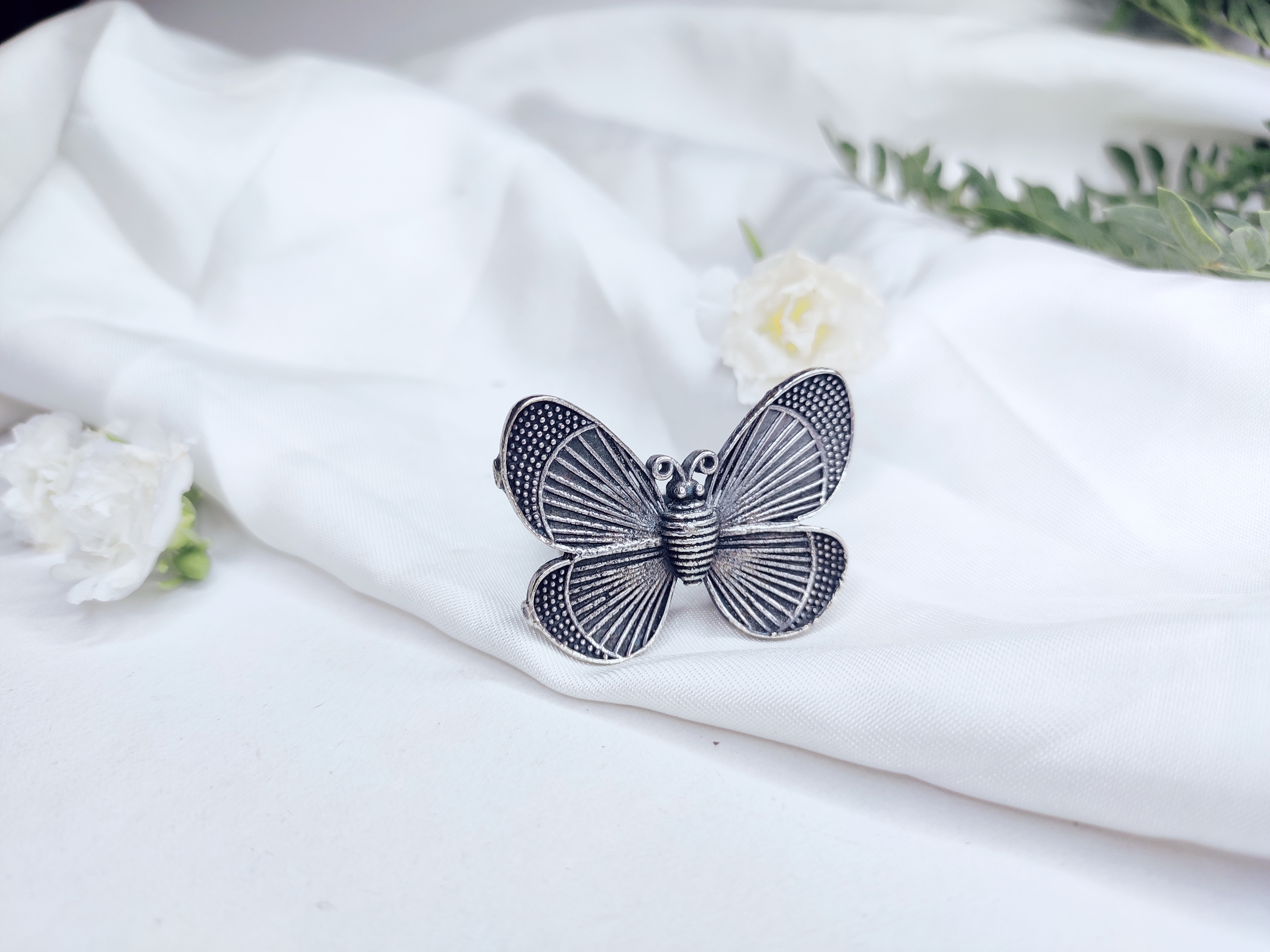  The "Fluttering Grace" Butterfly Ring by Gajban Creation