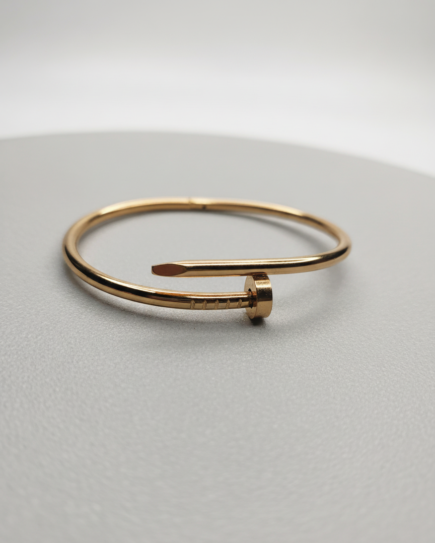 Gajban creation Antitarnish Nail Bracelet 