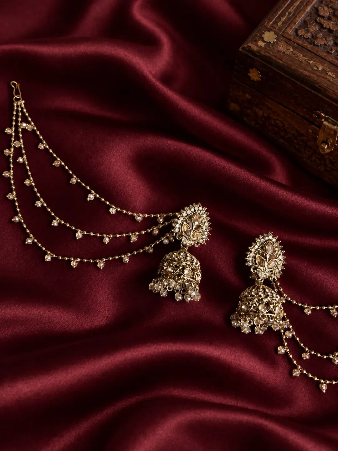 Our "Prachi" earrings