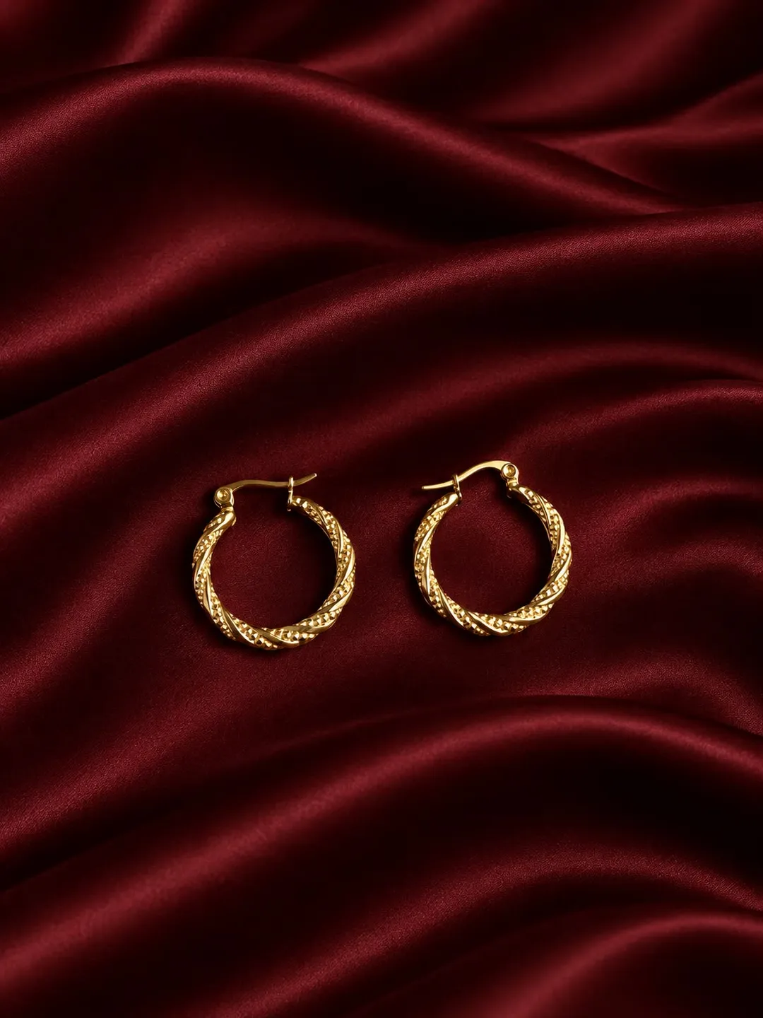 Our "Azra" Anti-tarnish Hoops