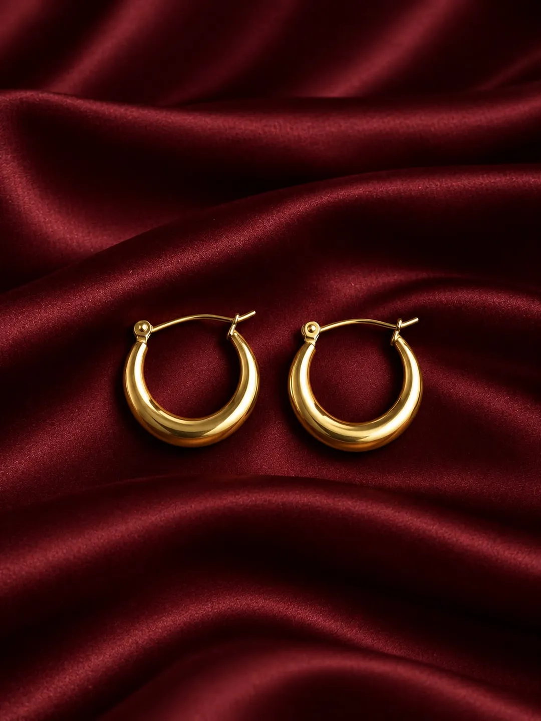 Our "Nehir" Anti-tarnish Hoops